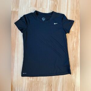 Nike Black Dri-FIT Tee with Swoosh